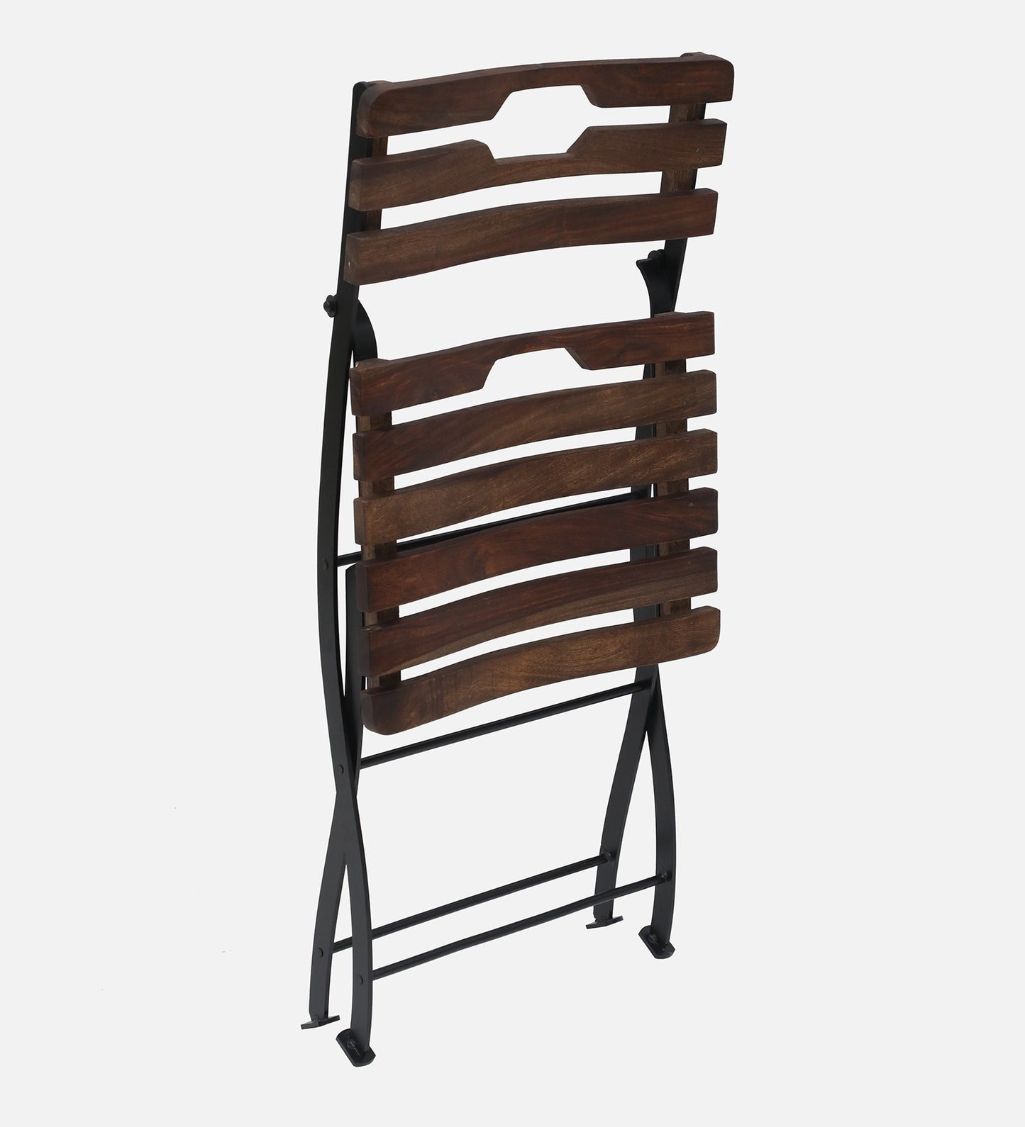 Mint Furnish Folding Smarty Chair in Provincial Teak finish